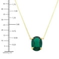 thumbnail image 4 of Lab Created Gemstone Necklace in 14K Yellow Gold, 4 of 8
