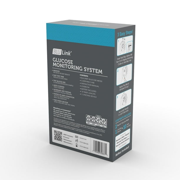 Member's Mark BluLink Bluetooth Glucose Monitoring System - Samsclub.com