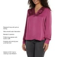 thumbnail image 4 of Express Women's Satin V-Neck Top, 4 of 7
