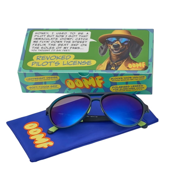 OOMF Revoked Pilot's License Men's Sunglasses