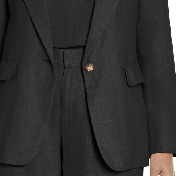 Blazer Velours Noir EXPRESS Taille 4 - Style Smoking (tuxedo) - Occasion Très Bon état