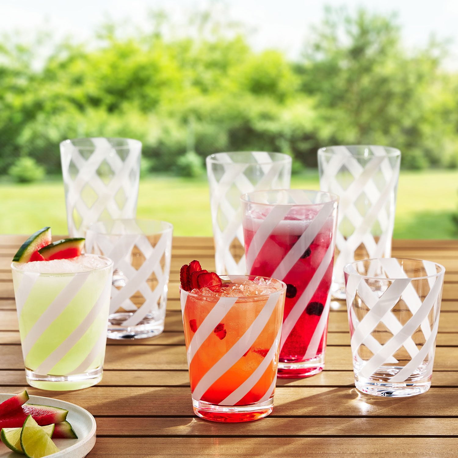Member's Mark 8-Piece Acrylic Drinkware Set