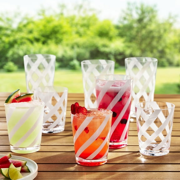Member's Mark 8-Piece Acrylic Drinkware Set