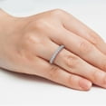 thumbnail image 4 of Round Cut Diamond Band in 14K Gold, 4 of 5