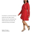 thumbnail image 4 of Express Women's Wrap Dress, 4 of 6