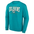 thumbnail image 1 of Miami Dolphins Adult Crewneck Sweatshirt, 1 of 5