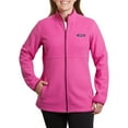 thumbnail image 2 of Lands' End Ladies Grid Fleece Zip Up Jacket, 2 of 5
