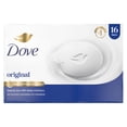 thumbnail image 1 of Dove Beauty Bar Soap, Original White, 3.75 oz., 16 ct., 1 of 11