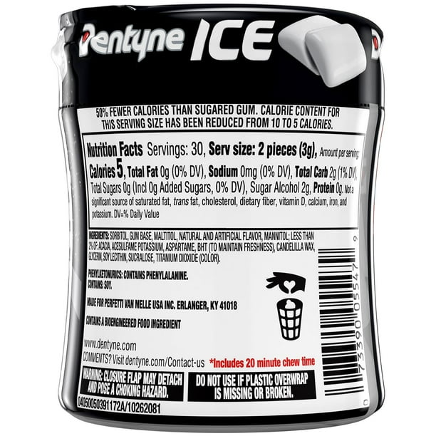 Dentyne Ice Arctic Chill Bottles, 60 pcs., 4 ct. - Samsclub.com