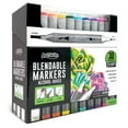 thumbnail image 3 of ArtSkills Dual-Tip Blendable Alcohol Marker Set, 30-Count, 3 of 7