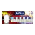 thumbnail image 1 of Febreze PLUG Air Freshener, Baked Cinnamon Apples and Cuddle Weather Holiday Scents, 1 Warmer + 5 Refills, 4.35 fl. oz., 1 of 10