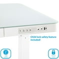 thumbnail image 5 of airLIFT Electric Sit-Stand Desk with Tempered Glass Top, Assorted Colors, 5 of 12