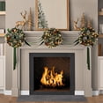 thumbnail image 1 of Member's Mark Pre-Lit Wreath Décor with Evergreen Velvet Sash, 1 of 6