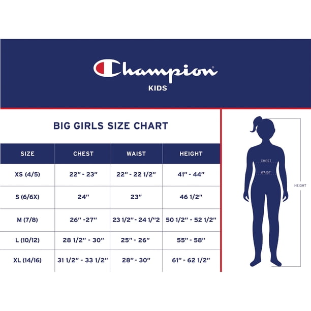 Champion Girls Oversized Pullover Crewneck - Samsclub.com