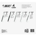 thumbnail image 12 of BIC 4-Color Retractable Ball Point Pens, 7-Count, Assorted Colors, 12 of 12