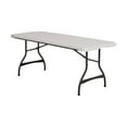 thumbnail image 1 of Lifetime 6' Commercial Grade Stacking Folding Table, Assorted Colors, 1 of 12