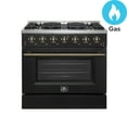 thumbnail image 1 of Forno Galiano 5.36 cu. ft. Slide-In Gas Range, 1 of 9