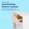 thumbnail image 4 of Graco Olivia 3 Drawer Combo Dresser, Choose Color, 4 of 9