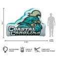 thumbnail image 4 of Logo Brands Coastal Carolina Chanticleers Pre-Lit 7’x10’ Team Inflatable, 4 of 6