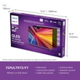 thumbnail image 5 of Philips 75" Class 7900 Series 4K QLED Roku Smart TV, 5 of 14