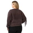 thumbnail image 8 of Edited by Maren Morris Women's Fringe Sweatshirt, 8 of 14