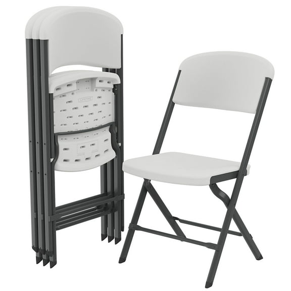Lifetime 2nd Generation Commercial Folding Chair, Single and 4 Pack