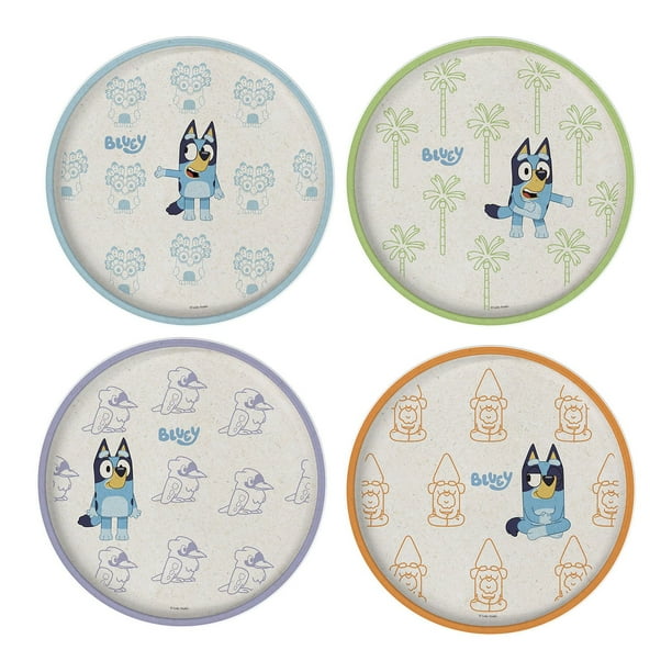 XP206-5 Pièces Coffret Vaisselle Repas Bébé Jeu De Vaisselles En Bambou