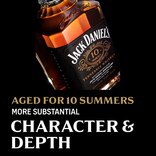 Jack Daniel's 10-Years-Old Tennessee Whiskey, 700 ml - Samsclub.com