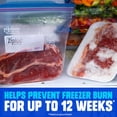 thumbnail image 3 of Ziploc Stay Open Design Gallon Freezer Bags, 152 ct., 3 of 7