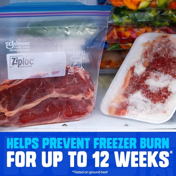 Ziploc Seal Top Quart Freezer Bags, 216 ct. - Samsclub.com