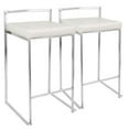 thumbnail image 2 of Fuji Contemporary Counter Stools, Assorted Colors (Set of 2), 2 of 8