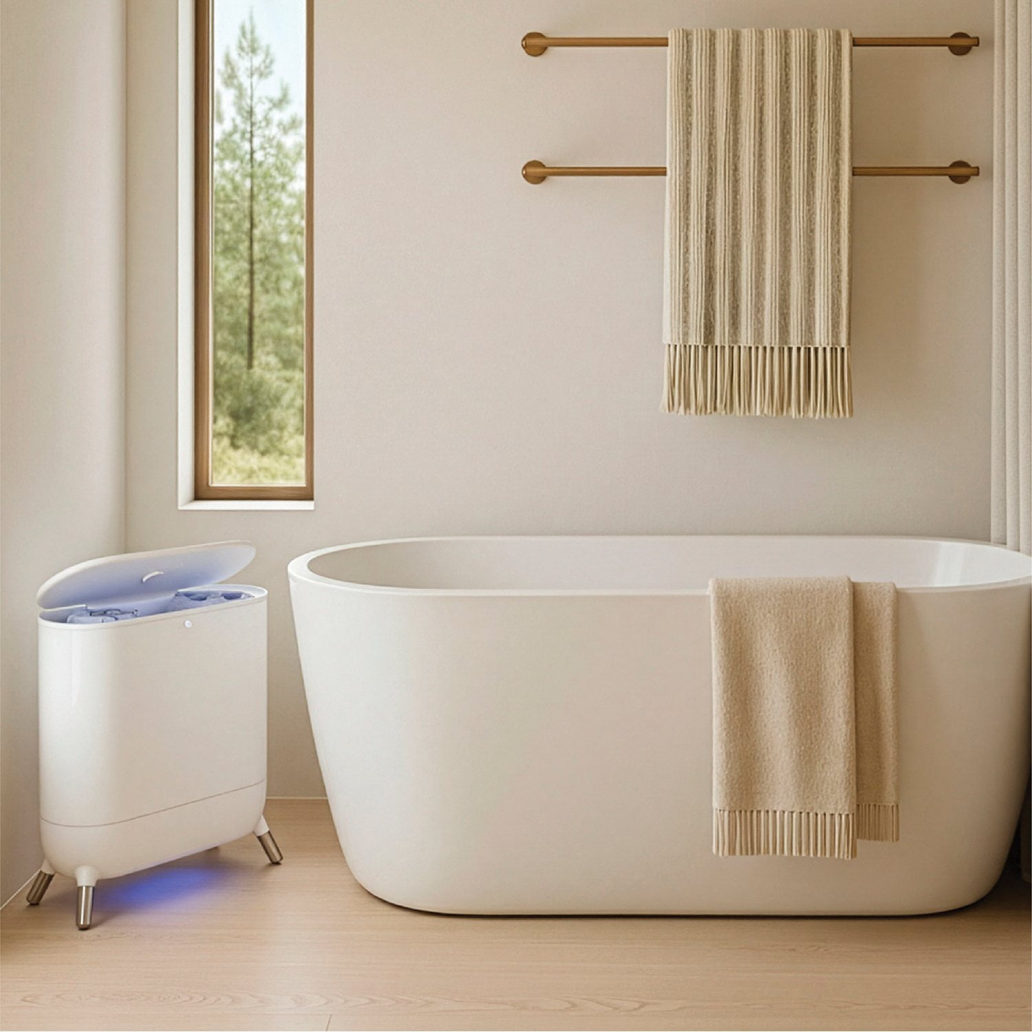 Sharper Image® SpaStudio™ Towel Warmer, Heated Comfort +