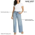 thumbnail image 4 of Nine West Women's Wide Leg Jean, 4 of 7