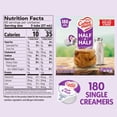 thumbnail image 5 of Coffee mate Half & Half Liquid Creamer Singles, 0.3 fl. oz., 180 ct., 5 of 7