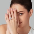thumbnail image 5 of Lab Created Marquise Cut Solitaire Diamond Ring, 5 of 7