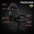 thumbnail image 3 of Arozzi Milano Special Edition Ergonomic Computer Gaming/Office Chair, Dark Grey, 3 of 9