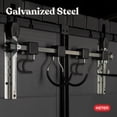 thumbnail image 9 of Keter Multi Hanger Mount Tool Storage Rack Wall Organizer, 9 of 14