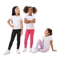 thumbnail image 1 of Member's Mark Girls 3-Pack Legging, 1 of 14