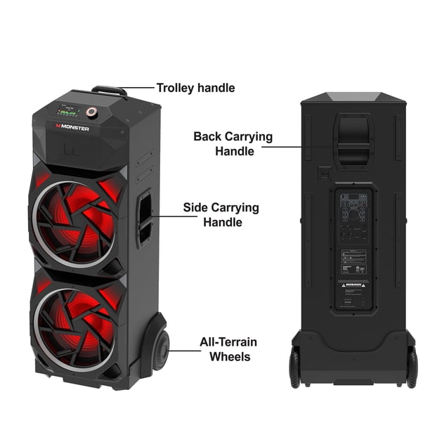 HOTEI MONSTER DRIVE PARTY!! タンクトップ サイズS Monster GI30 Pro High Power 2000W Bluetooth Party Speaker with