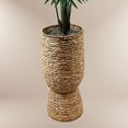 thumbnail image 2 of Artificial 6' Areca Palm Tree in a Handwoven Urn Style Basket, 2 of 4