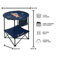 thumbnail image 3 of Logo Brands Cal State Fullerton Titans 27.6in Round Tailgate Table, 3 of 5