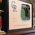 thumbnail image 2 of YouTheFan MLB 25-Layer Stadium View 3D Wall Art, 2 of 5