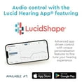 thumbnail image 7 of Lucid Hearing OTC Rechargeable Engage Behind-the-Ear Hearing Aids, Gray, 7 of 9
