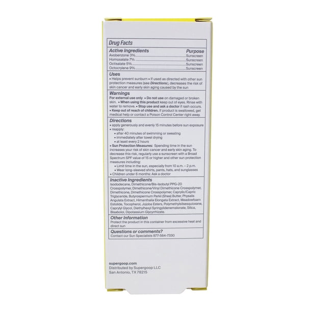 Supergoop Unseen Sunscreen, SPF 50, 1.7 fl. oz.