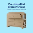 thumbnail image 4 of Graco Read-with-Me 3 Drawer Chest with Bookshelves and Removable Changing Topper, Choose Color, 4 of 8
