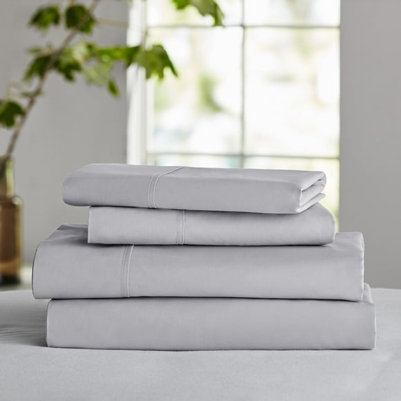 Member's Mark 400-Thread-Count Percale Cotton Sheet Set, Assorted Sizes