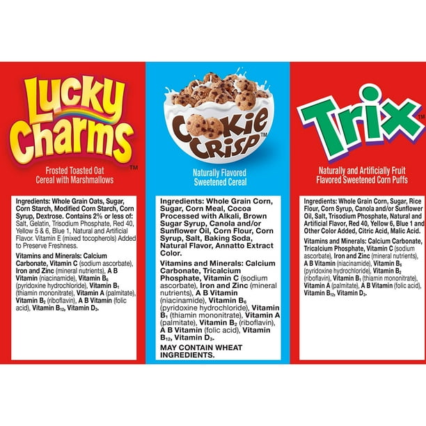 General Mills Cereal, Variety Pack, 38.5 oz. - Samsclub.com