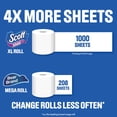 thumbnail image 4 of Scott 1000 1-Ply Toilet Paper 45 rolls, 1,000 sheets/roll, 4 of 7