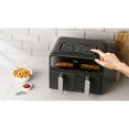 thumbnail image 7 of Midea 9-in-1 8.4 Quart Dual Basket Air Fryer, Sync Finish, 7 of 7