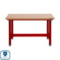 thumbnail image 6 of Seville Classics UltraHD Height Adjustable Workbench, 48" W x 24" D x 28.5"-42" H, 6 of 13